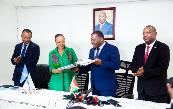 Le Gouvernement du Burundi et le FIDA signent un accord de financement d’un nouveau programme.